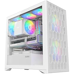 Amazon.com: SAMA V Mesh Mid-Tower ATX PC Case & SAMA L60 CPU